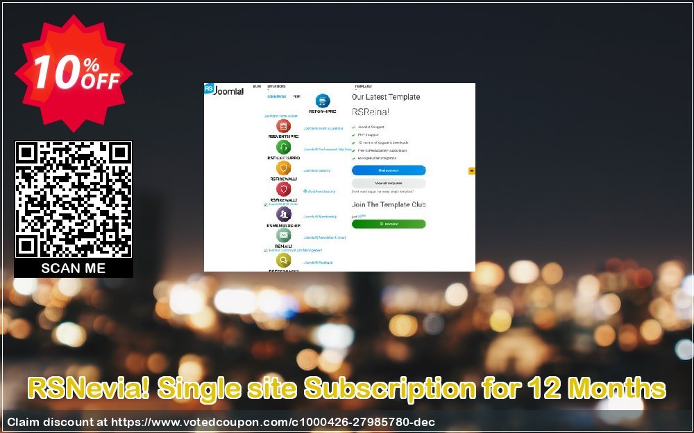 RSNevia! Single site Subscription for 12 Months Coupon Code Apr 2024, 10% OFF - VotedCoupon
