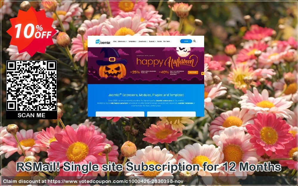RSMail! Single site Subscription for 12 Months Coupon, discount RSMail! Single site Subscription for 12 Months amazing offer code 2023. Promotion: amazing offer code of RSMail! Single site Subscription for 12 Months 2023