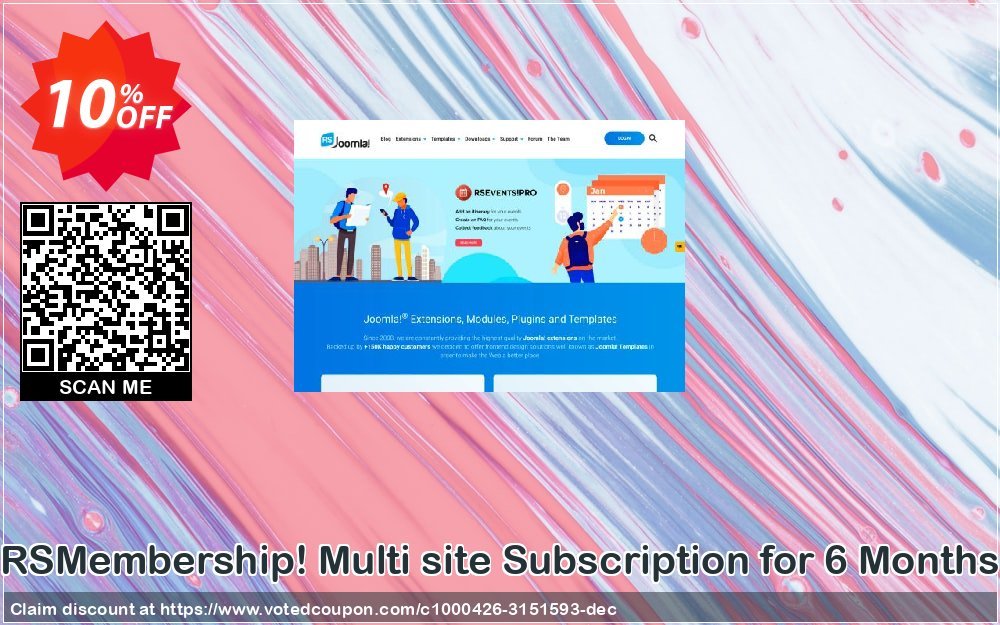 RSMembership! Multi site Subscription for 6 Months Coupon Code Mar 2024, 10% OFF - VotedCoupon