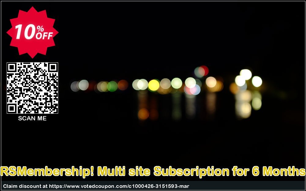 RSMembership! Multi site Subscription for 6 Months Coupon, discount RSMembership! Multi site Subscription for 6 Months amazing offer code 2024. Promotion: amazing offer code of RSMembership! Multi site Subscription for 6 Months 2024