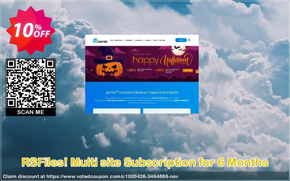 RSFiles! Multi site Subscription for 6 Months Coupon, discount RSFiles! Multi site Subscription for 6 Months marvelous discount code 2023. Promotion: marvelous discount code of RSFiles! Multi site Subscription for 6 Months 2023