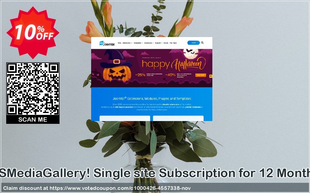 RSMediaGallery! Single site Subscription for 12 Months Coupon, discount RSMediaGallery! Single site Subscription for 12 Months dreaded sales code 2023. Promotion: dreaded sales code of RSMediaGallery! Single site Subscription for 12 Months 2023