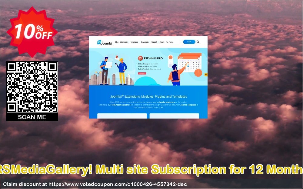 RSMediaGallery! Multi site Subscription for 12 Months Coupon, discount RSMediaGallery! Multi site Subscription for 12 Months awful promo code 2024. Promotion: awful promo code of RSMediaGallery! Multi site Subscription for 12 Months 2024