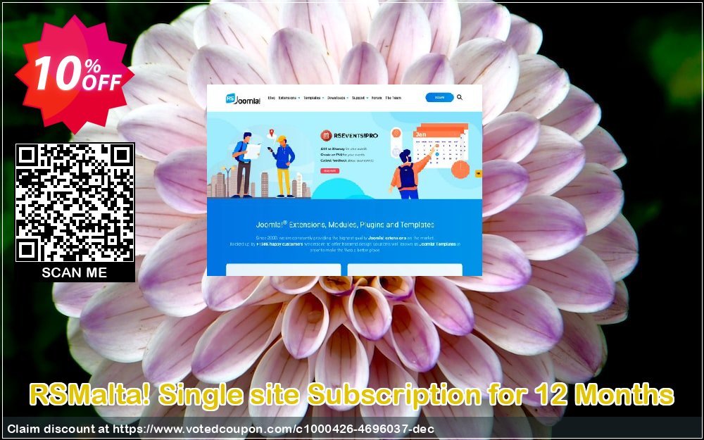 RSMalta! Single site Subscription for 12 Months Coupon Code Jun 2024, 10% OFF - VotedCoupon