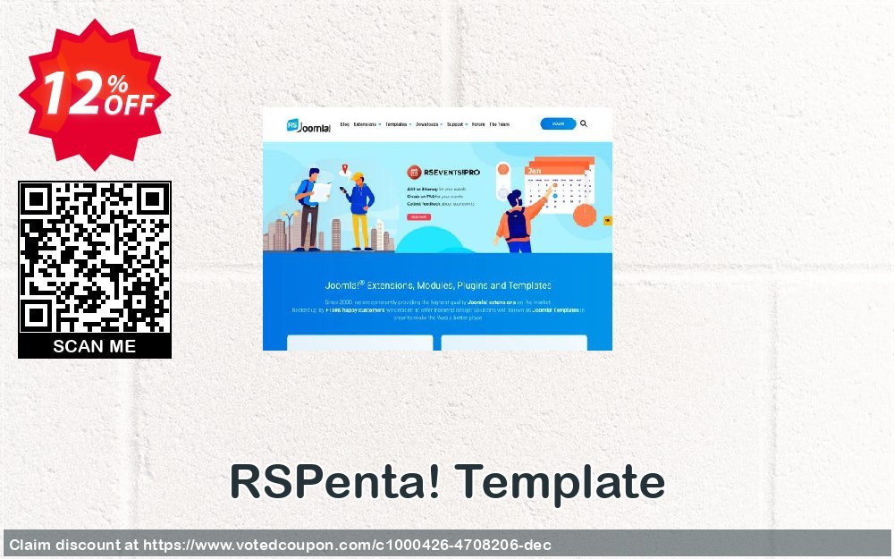 RSPenta! Template Coupon, discount RSPenta! Template Super sales code 2024. Promotion: Super sales code of RSPenta! Template 2024