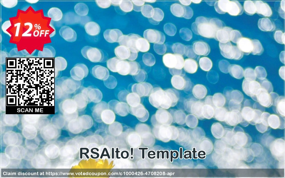 RSAlto! Template Coupon, discount RSAlto! Template Big offer code 2024. Promotion: Big offer code of RSAlto! Template 2024