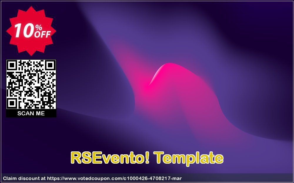 RSEvento! Template Coupon Code Apr 2024, 10% OFF - VotedCoupon