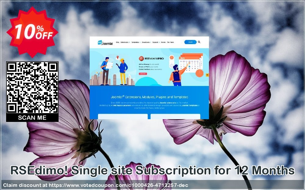 RSEdimo! Single site Subscription for 12 Months Coupon Code Apr 2024, 10% OFF - VotedCoupon
