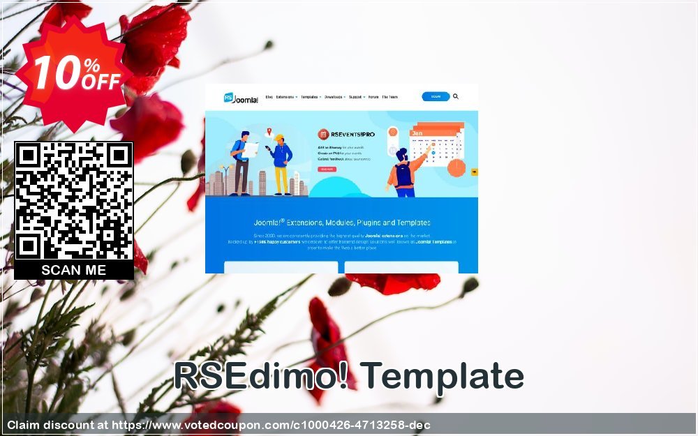 RSEdimo! Template Coupon Code Apr 2024, 10% OFF - VotedCoupon