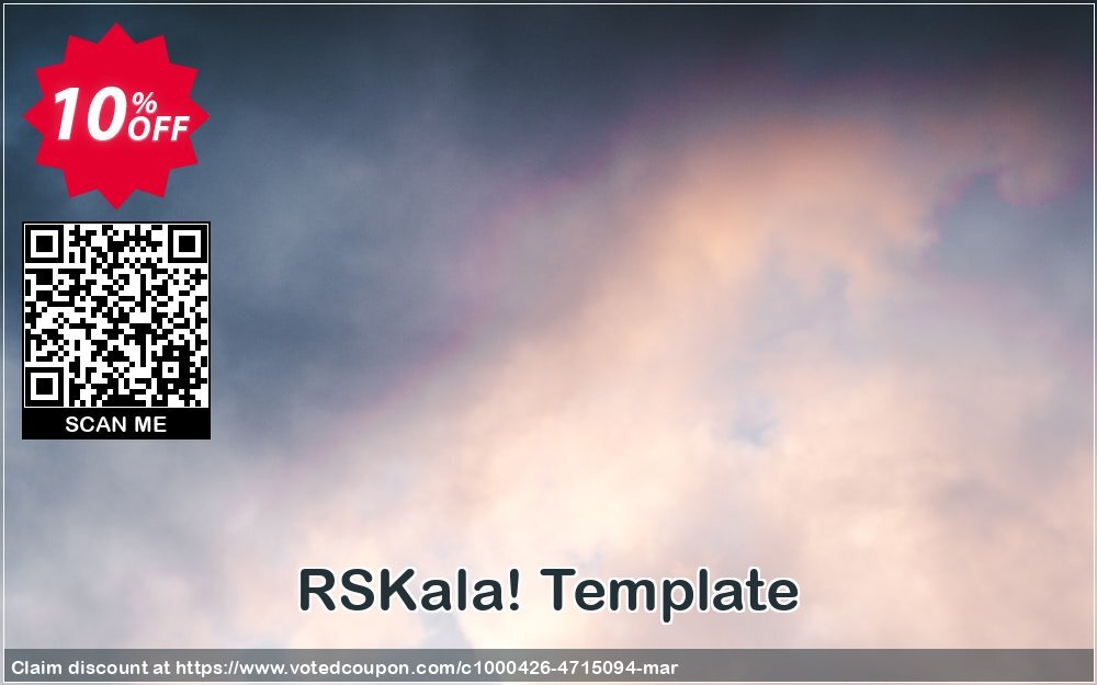 RSKala! Template Coupon, discount RSKala! Template fearsome promo code 2024. Promotion: fearsome promo code of RSKala! Template 2024