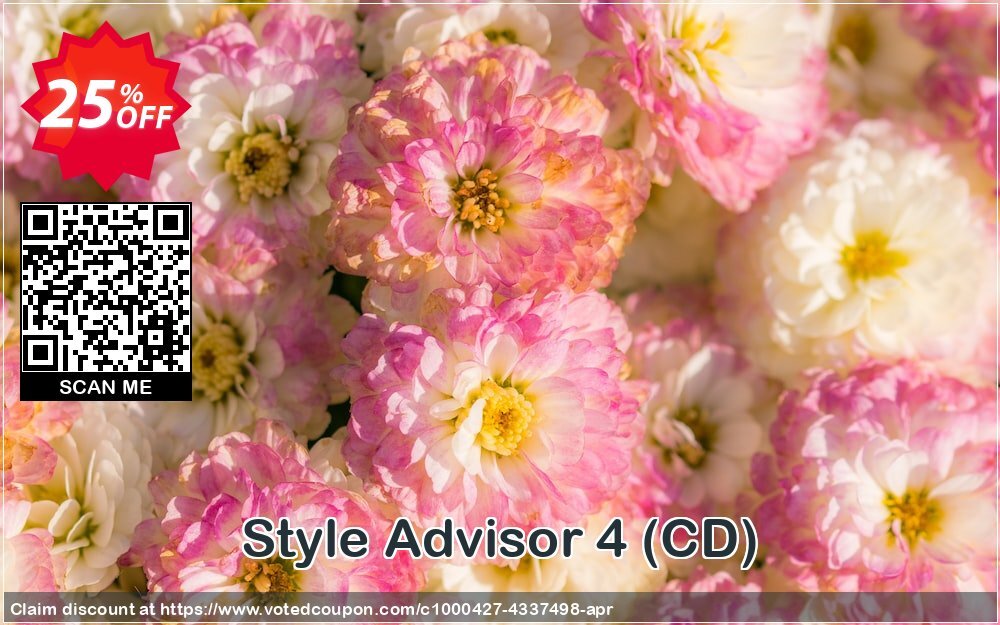 Style Advisor 4, CD  Coupon, discount Style Advisor 4 (CD) Special discount code 2024. Promotion: staggering offer code of Style Advisor 4 (CD) 2024