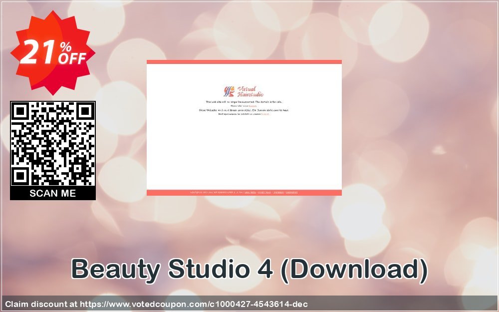 Beauty Studio 4, Download  Coupon, discount Beauty Studio 4 (Download) Excellent promo code 2023. Promotion: super discount code of Beauty Studio 4 (Download) 2023