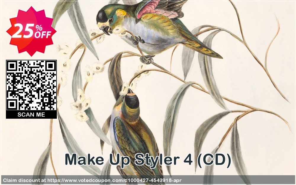 Make Up Styler 4, CD  Coupon Code May 2024, 25% OFF - VotedCoupon