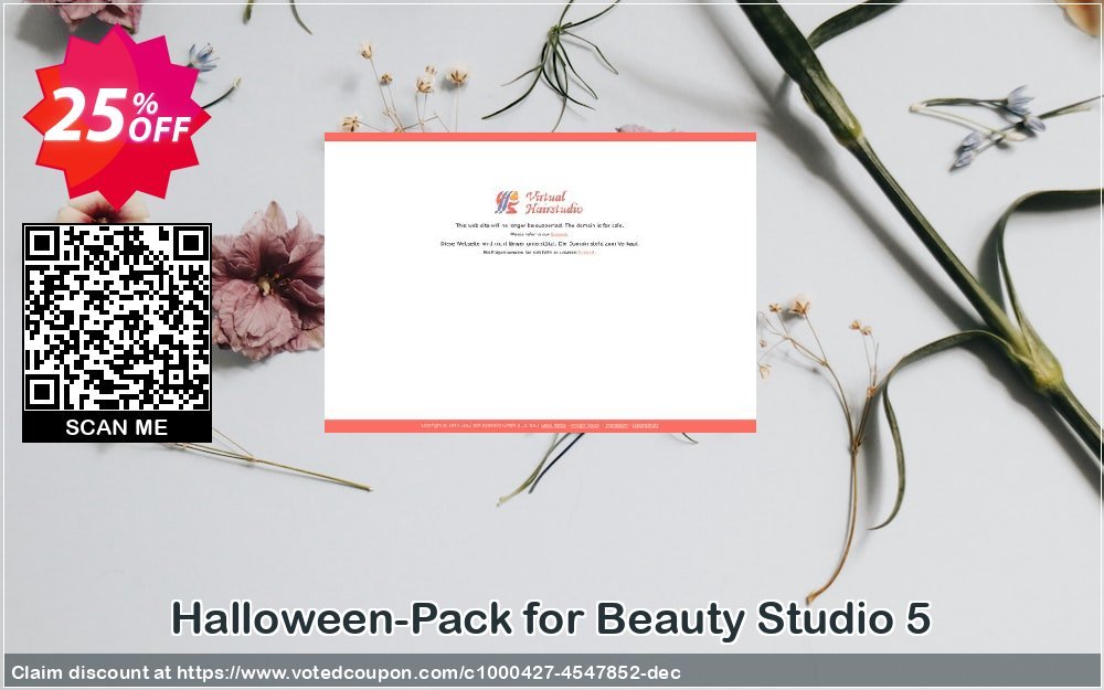 Halloween-Pack for Beauty Studio 5 Coupon, discount Halloween-Pack for Beauty Studio 5 Super sales code 2023. Promotion: awesome promotions code of Halloween-Pack for Beauty Studio 5 2023