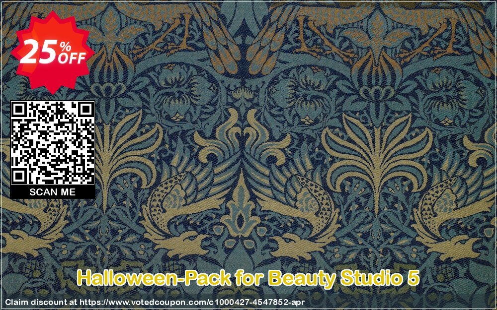 Halloween-Pack for Beauty Studio 5 Coupon Code Apr 2024, 25% OFF - VotedCoupon