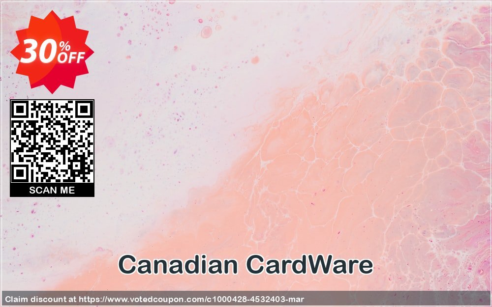 Canadian CardWare Coupon Code Apr 2024, 30% OFF - VotedCoupon