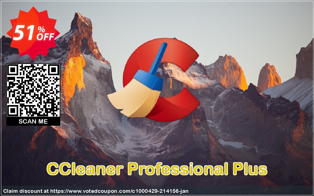 CCleaner Professional Plus Coupon, discount 50% OFF CCleaner Professional Plus, verified. Promotion: Special deals code of CCleaner Professional Plus, tested & approved