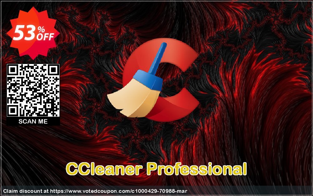 CCleaner Professional Coupon, discount 50% OFF CCleaner Professional 2024. Promotion: Special deals code of CCleaner Professional, tested in {{MONTH}}