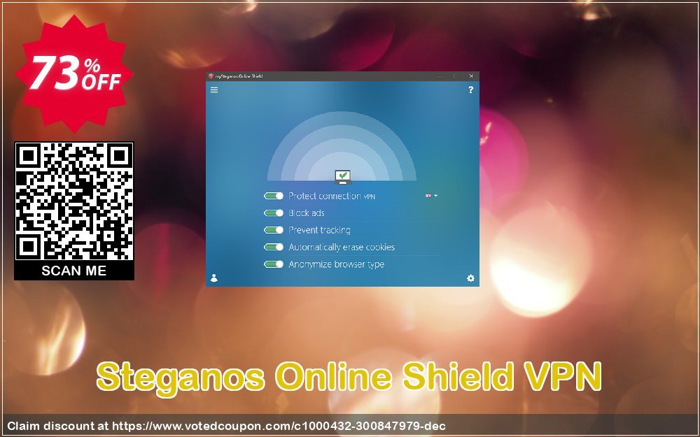 Steganos Online Shield VPN Coupon, discount 65% OFF Steganos Online Shield VPN, verified. Promotion: Wonderful promo code of Steganos Online Shield VPN, tested & approved