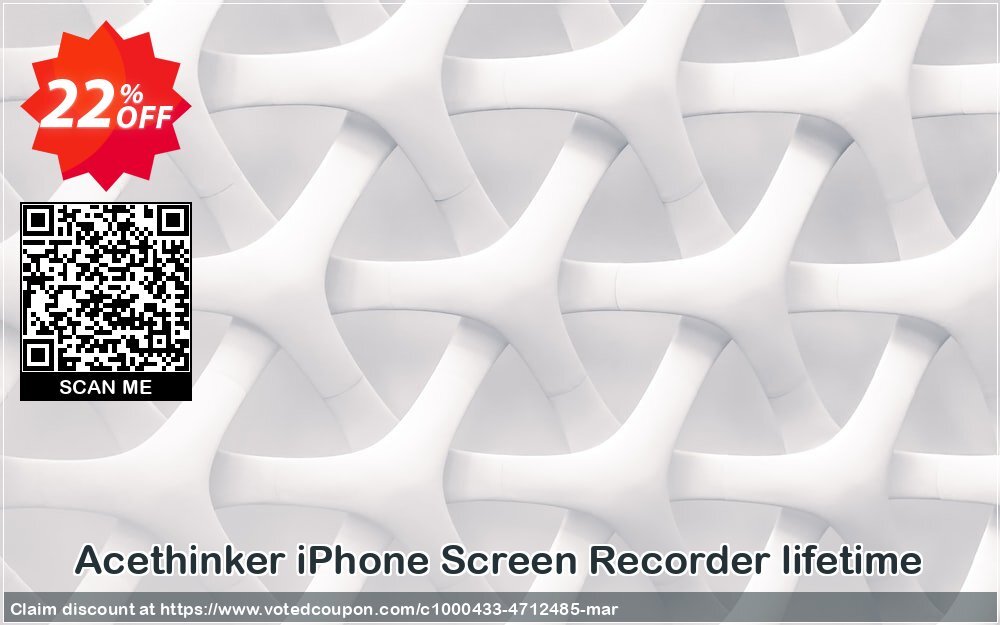 Acethinker iPhone Screen Recorder lifetime Coupon Code May 2024, 22% OFF - VotedCoupon