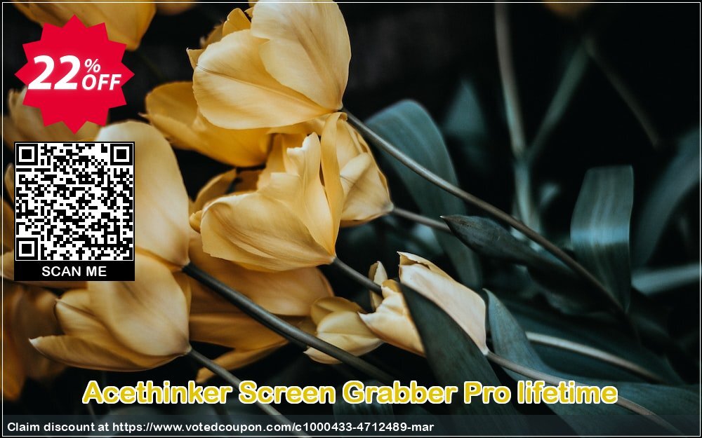 Acethinker Screen Grabber Pro lifetime Coupon Code May 2024, 22% OFF - VotedCoupon