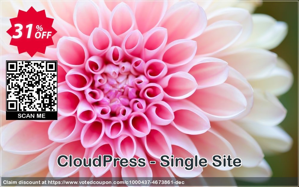 CloudPress - Single Site Coupon, discount CloudPress - Single Site amazing offer code 2023. Promotion: amazing offer code of CloudPress - Single Site 2023