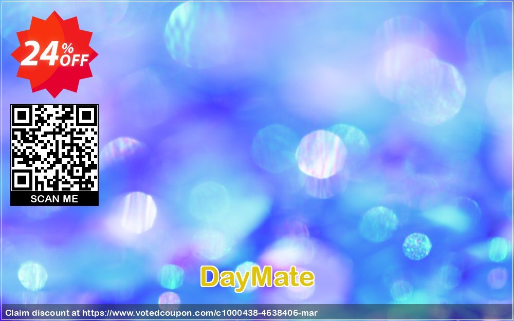 DayMate Coupon Code May 2024, 24% OFF - VotedCoupon