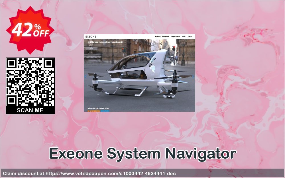 Exeone System Navigator Coupon, discount System Navigator Single License best promotions code 2023. Promotion: best promotions code of System Navigator Single License 2023