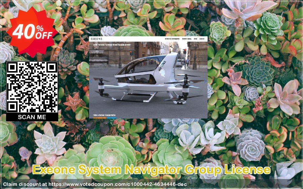 Exeone System Navigator Group Plan Coupon, discount System Navigator Group License awesome promo code 2023. Promotion: awesome promo code of System Navigator Group License 2023