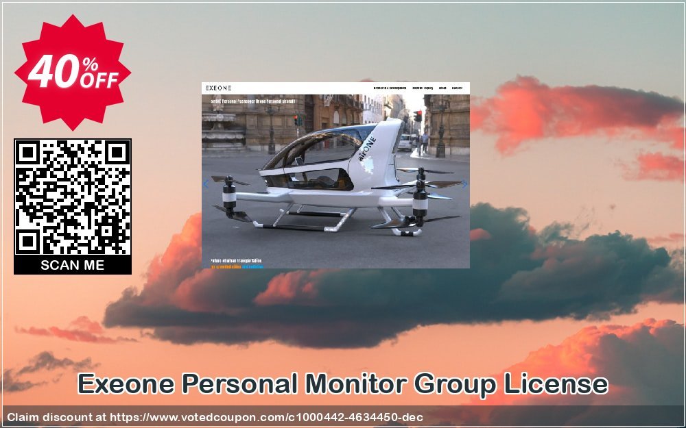Exeone Personal Monitor Group Plan Coupon, discount Personal Monitor Group License staggering deals code 2024. Promotion: staggering deals code of Personal Monitor Group License 2024