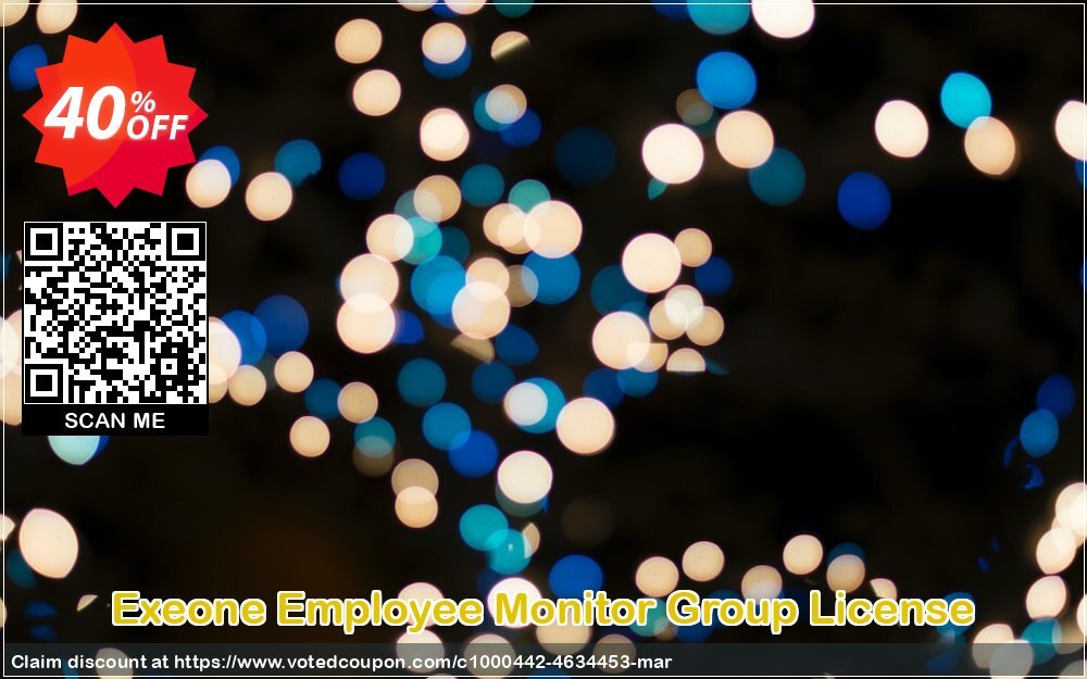 Exeone Employee Monitor Group Plan Coupon, discount Employee Monitor Group License impressive promo code 2024. Promotion: impressive promo code of Employee Monitor Group License 2024