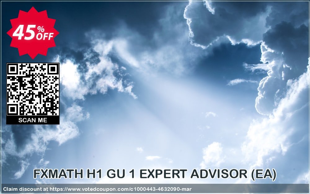 FXMATH H1 GU 1 EXPERT ADVISOR, EA  Coupon Code May 2024, 45% OFF - VotedCoupon