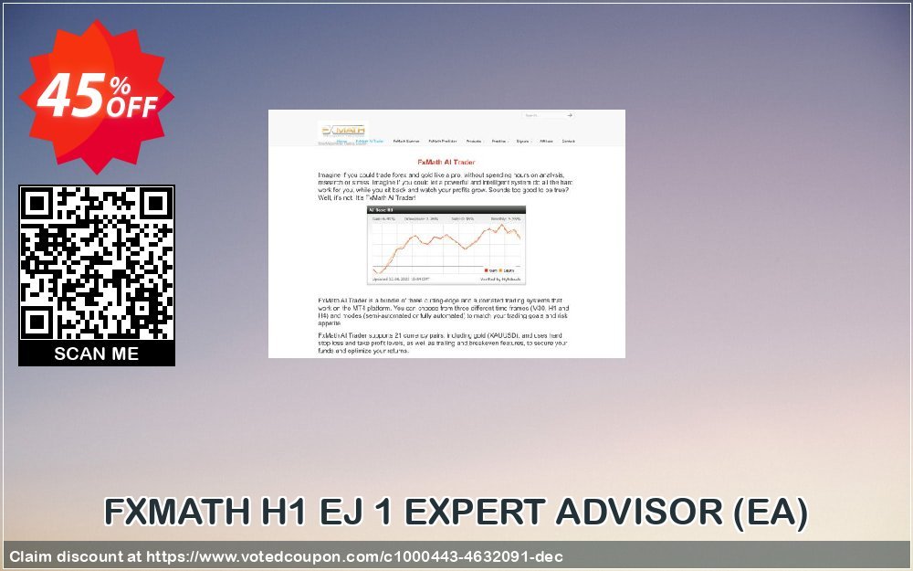 FXMATH H1 EJ 1 EXPERT ADVISOR, EA  Coupon, discount FXMATH_H1_EJ_1 EXPERT ADVISOR(EA) awful deals code 2023. Promotion: awful deals code of FXMATH_H1_EJ_1 EXPERT ADVISOR(EA) 2023