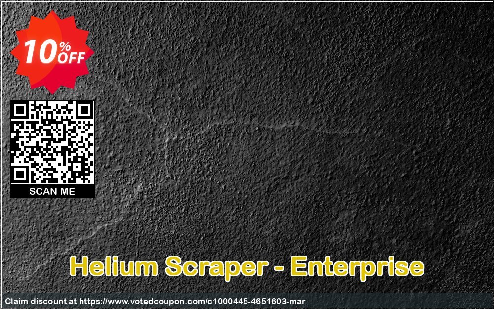 Helium Scraper - Enterprise Coupon Code Apr 2024, 10% OFF - VotedCoupon