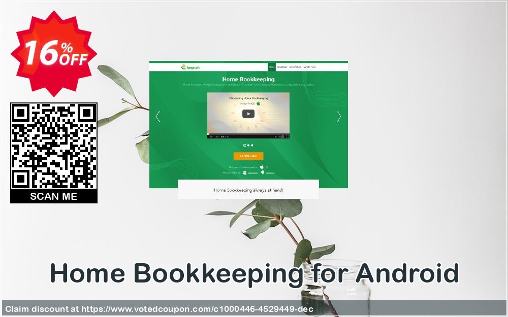 Home Bookkeeping for Android Coupon, discount Home Bookkeeping for Android special sales code 2023. Promotion: special sales code of Home Bookkeeping for Android 2023
