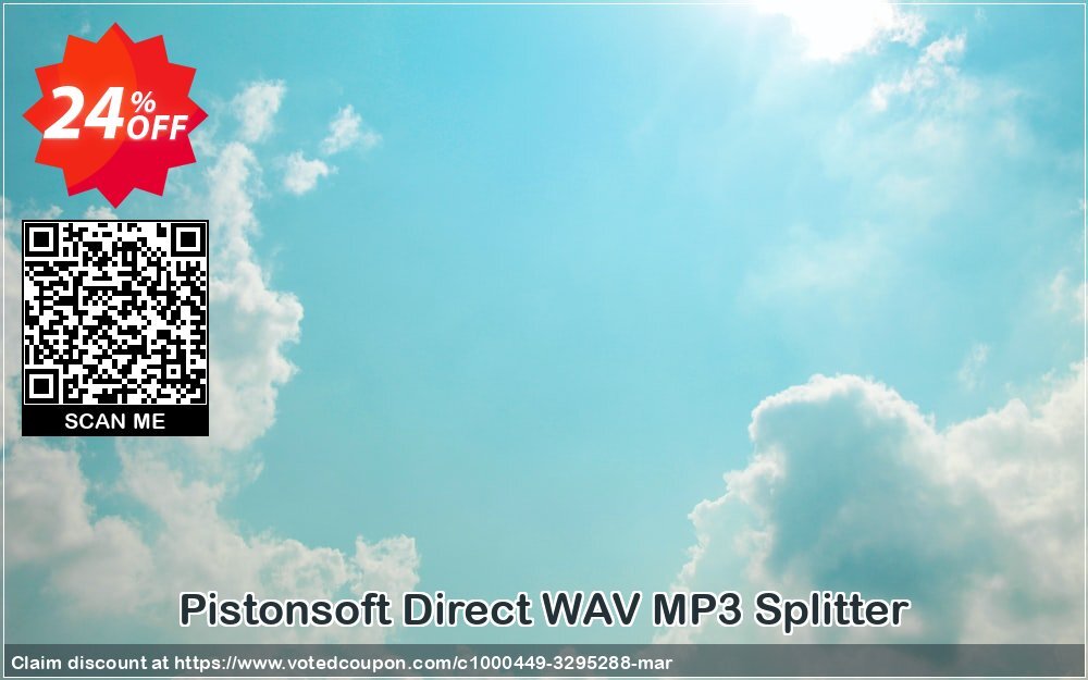 Pistonsoft Direct WAV MP3 Splitter Coupon Code May 2024, 24% OFF - VotedCoupon