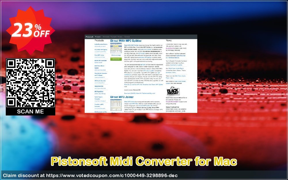 Pistonsoft Midi Converter for MAC Coupon, discount Midi Converter for Mac (Personal License) awful discounts code 2023. Promotion: awful discounts code of Midi Converter for Mac (Personal License) 2023