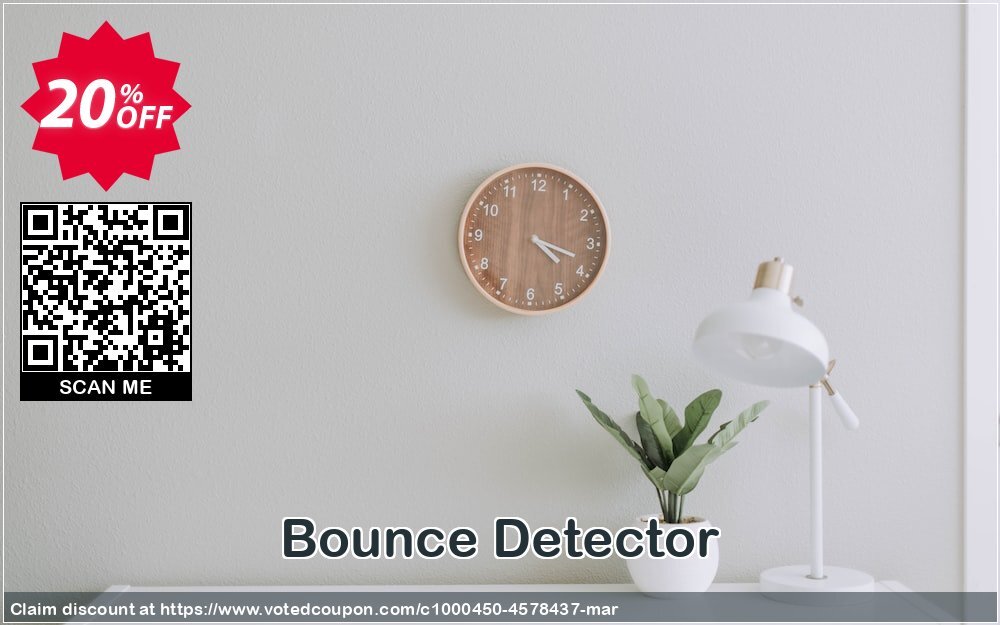 Bounce Detector Coupon Code Apr 2024, 20% OFF - VotedCoupon