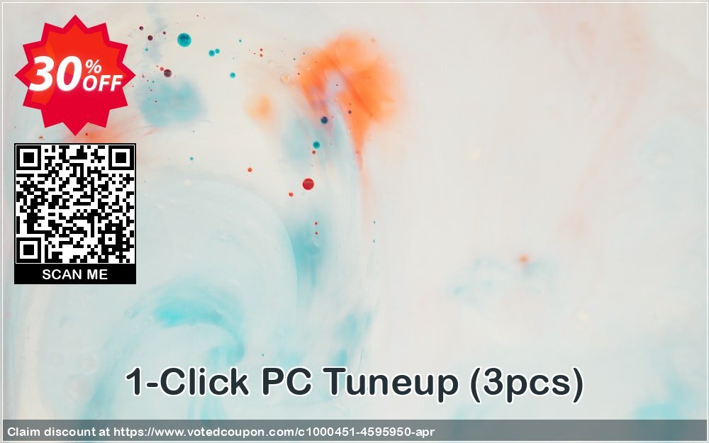 1-Click PC Tuneup, 3pcs  Coupon, discount 1-Click PC Tuneup (3pcs) stirring deals code 2024. Promotion: stirring deals code of 1-Click PC Tuneup (3pcs) 2024