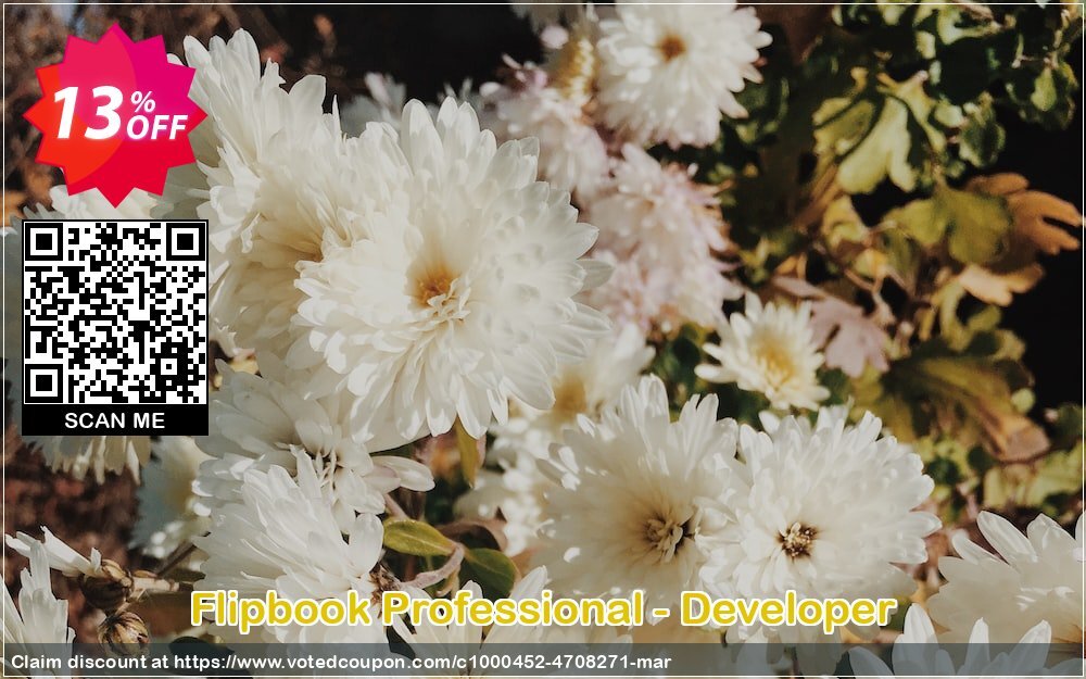 Flipbook Professional - Developer Coupon, discount Flipbook Professional - Developer best sales code 2024. Promotion: best sales code of Flipbook Professional - Developer 2024