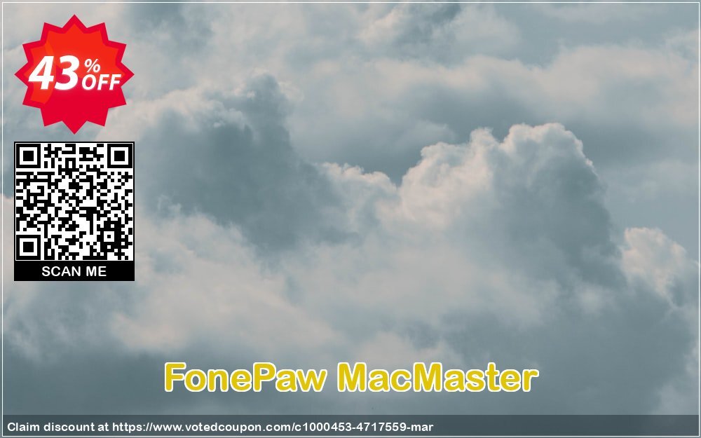 FonePaw MACMaster Coupon, discount FonePaw MacMaster awful promotions code 2024. Promotion: awful promotions code of FonePaw MacMaster 2024