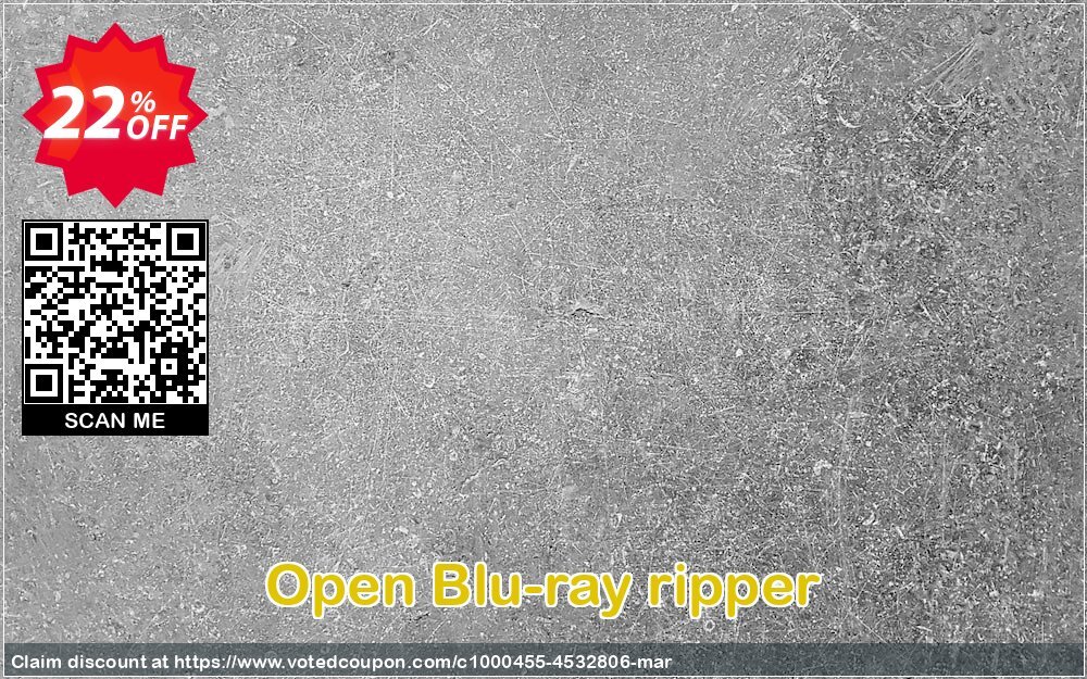 Open Blu-ray ripper Coupon Code May 2024, 22% OFF - VotedCoupon