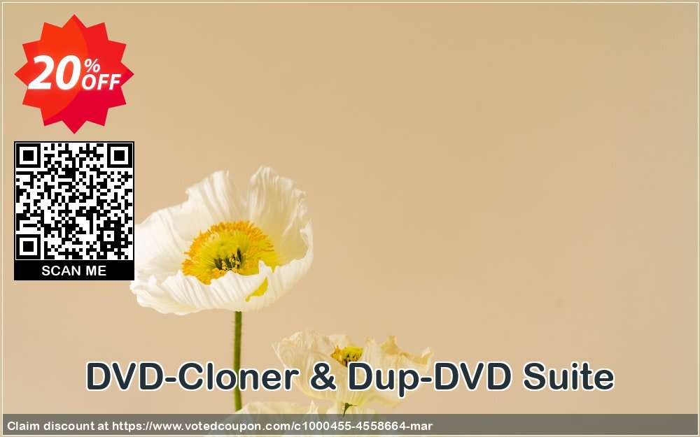 DVD-Cloner & Dup-DVD Suite Coupon, discount DVD-Cloner & Dup-DVD Suite stunning promo code 2024. Promotion: stunning promo code of DVD-Cloner & Dup-DVD Suite 2024