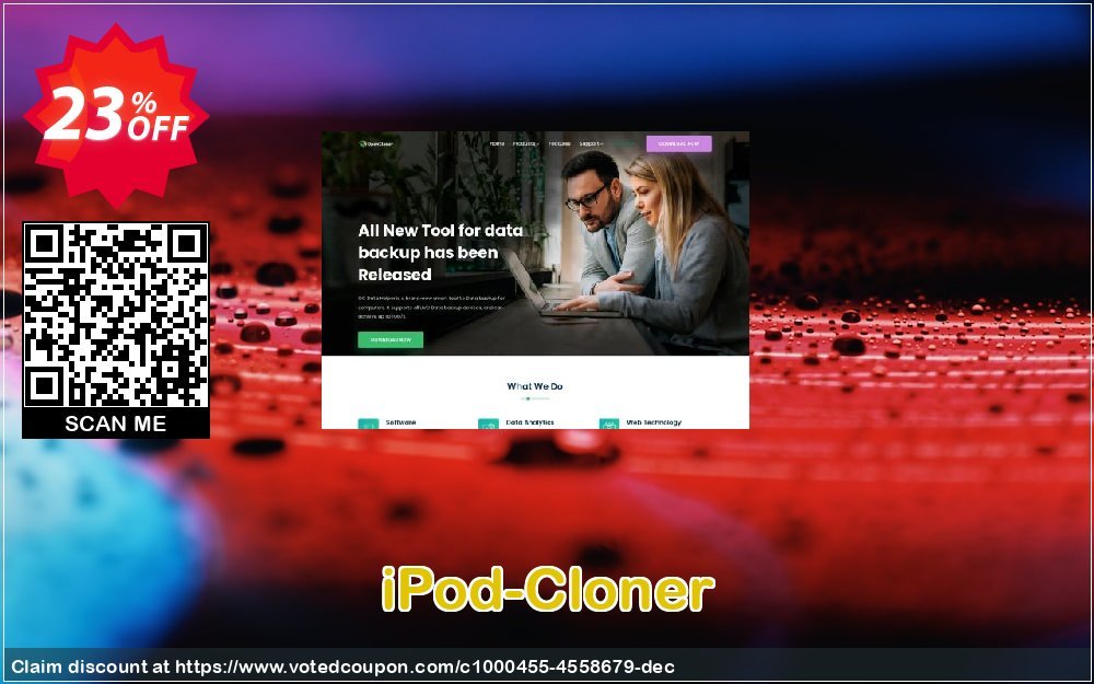 iPod-Cloner Coupon, discount iPod-Cloner best discounts code 2024. Promotion: best discounts code of iPod-Cloner 2024