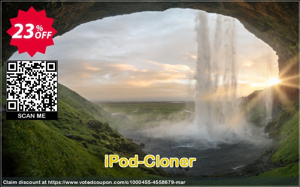 iPod-Cloner Coupon, discount iPod-Cloner best discounts code 2024. Promotion: best discounts code of iPod-Cloner 2024