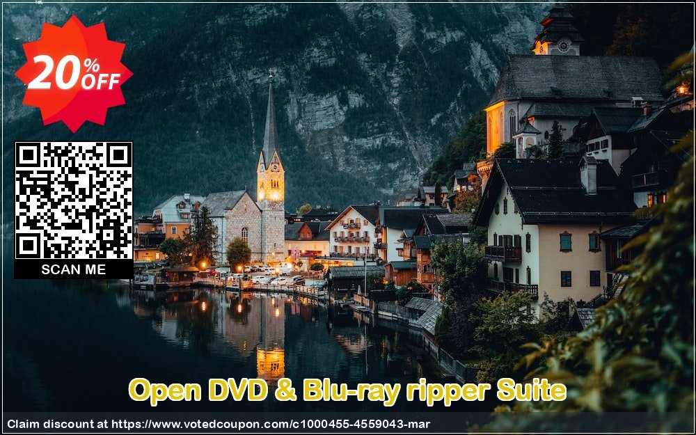 Open DVD & Blu-ray ripper Suite Coupon Code May 2024, 20% OFF - VotedCoupon