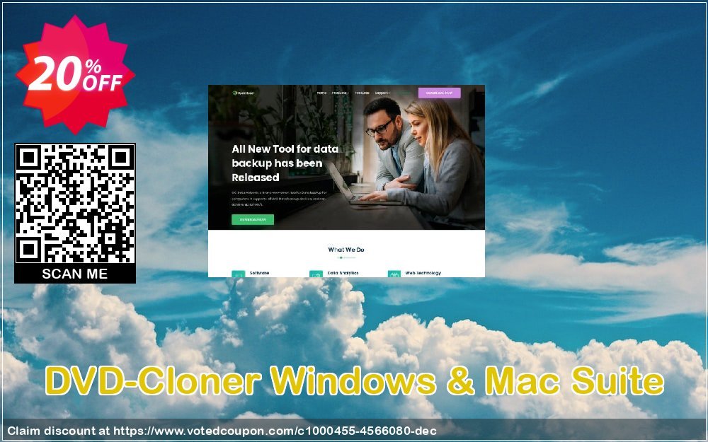 DVD-Cloner WINDOWS & MAC Suite Coupon, discount DVD-Cloner Windows & Mac Suite wondrous sales code 2024. Promotion: wondrous sales code of DVD-Cloner Windows & Mac Suite 2024