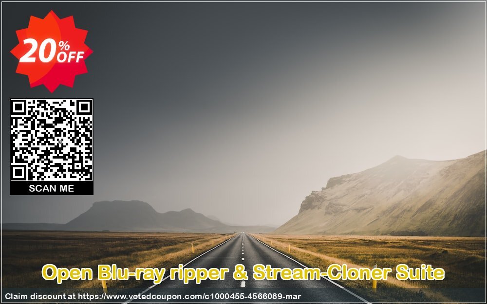 Open Blu-ray ripper & Stream-Cloner Suite Coupon, discount Open Blu-ray ripper & Stream-Cloner Suite exclusive offer code 2024. Promotion: exclusive offer code of Open Blu-ray ripper & Stream-Cloner Suite 2024