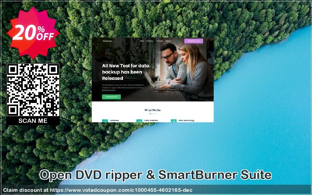 Open DVD ripper & SmartBurner Suite Coupon, discount Open DVD ripper & SmartBurner Suite excellent sales code 2023. Promotion: excellent sales code of Open DVD ripper & SmartBurner Suite 2023