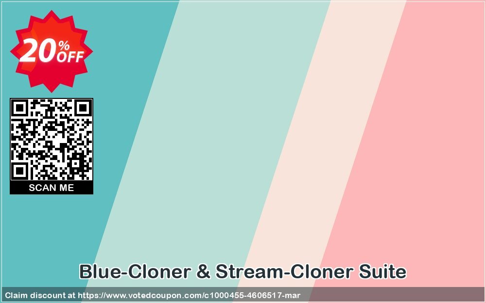 Blue-Cloner & Stream-Cloner Suite Coupon, discount Blue-Cloner & Stream-Cloner Suite amazing discounts code 2024. Promotion: amazing discounts code of Blue-Cloner & Stream-Cloner Suite 2024